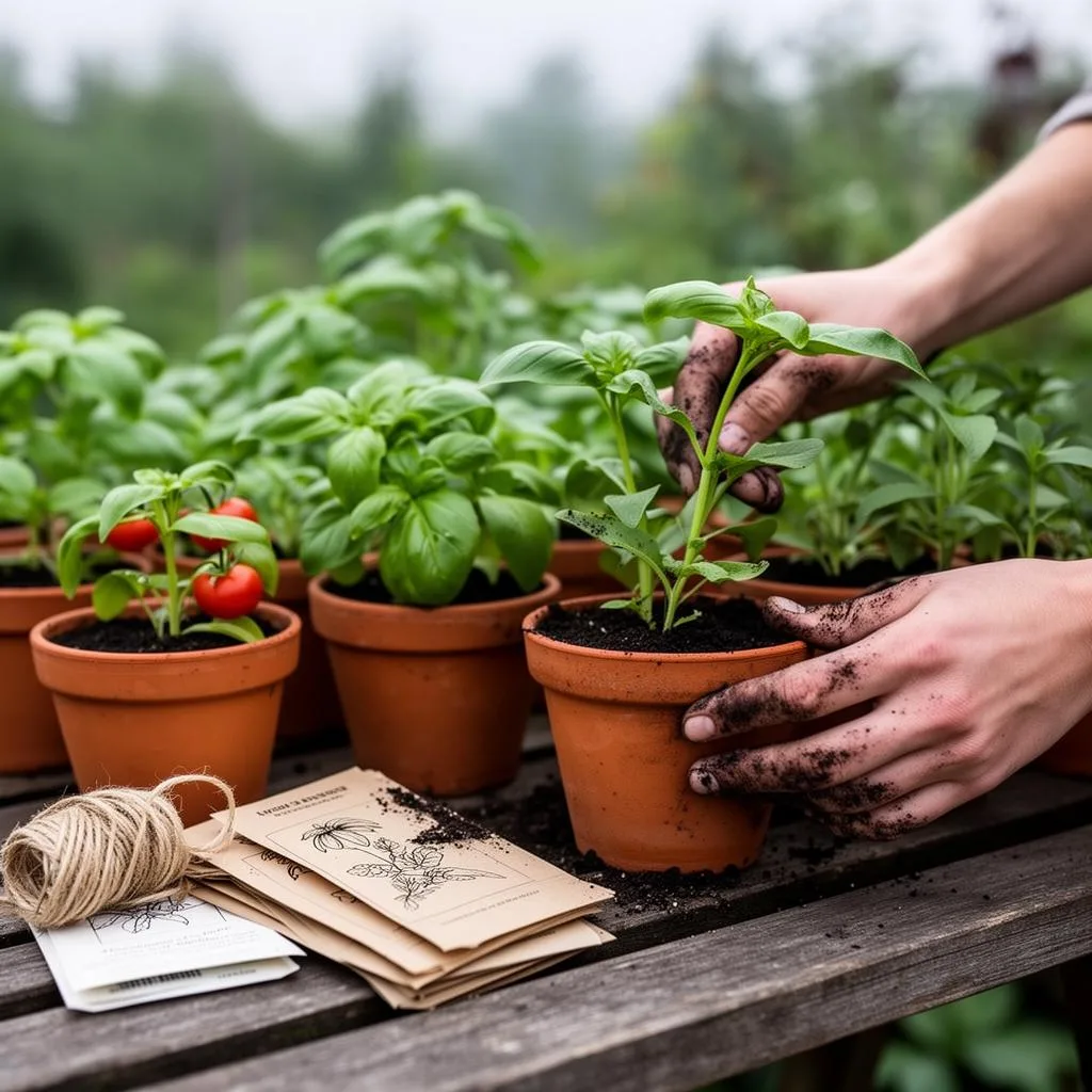 Garden Starts, Seeds & Native Plants